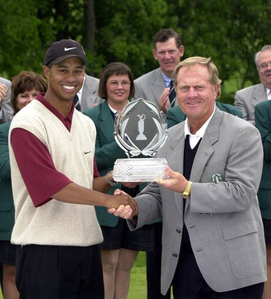 Con un’icona del golf, Jack Nicklaus (Reuters)